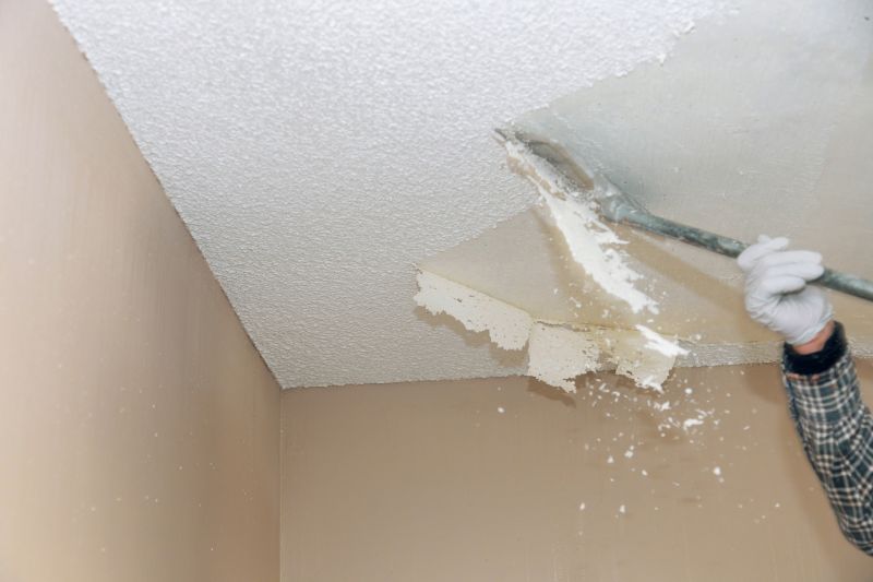 Popcorn Ceiling Repair Process