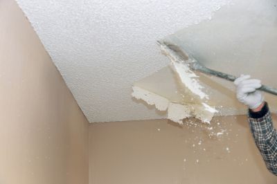 Popcorn Ceiling Repair Process
