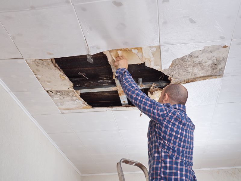 Who Does Popcorn Ceiling Repairs